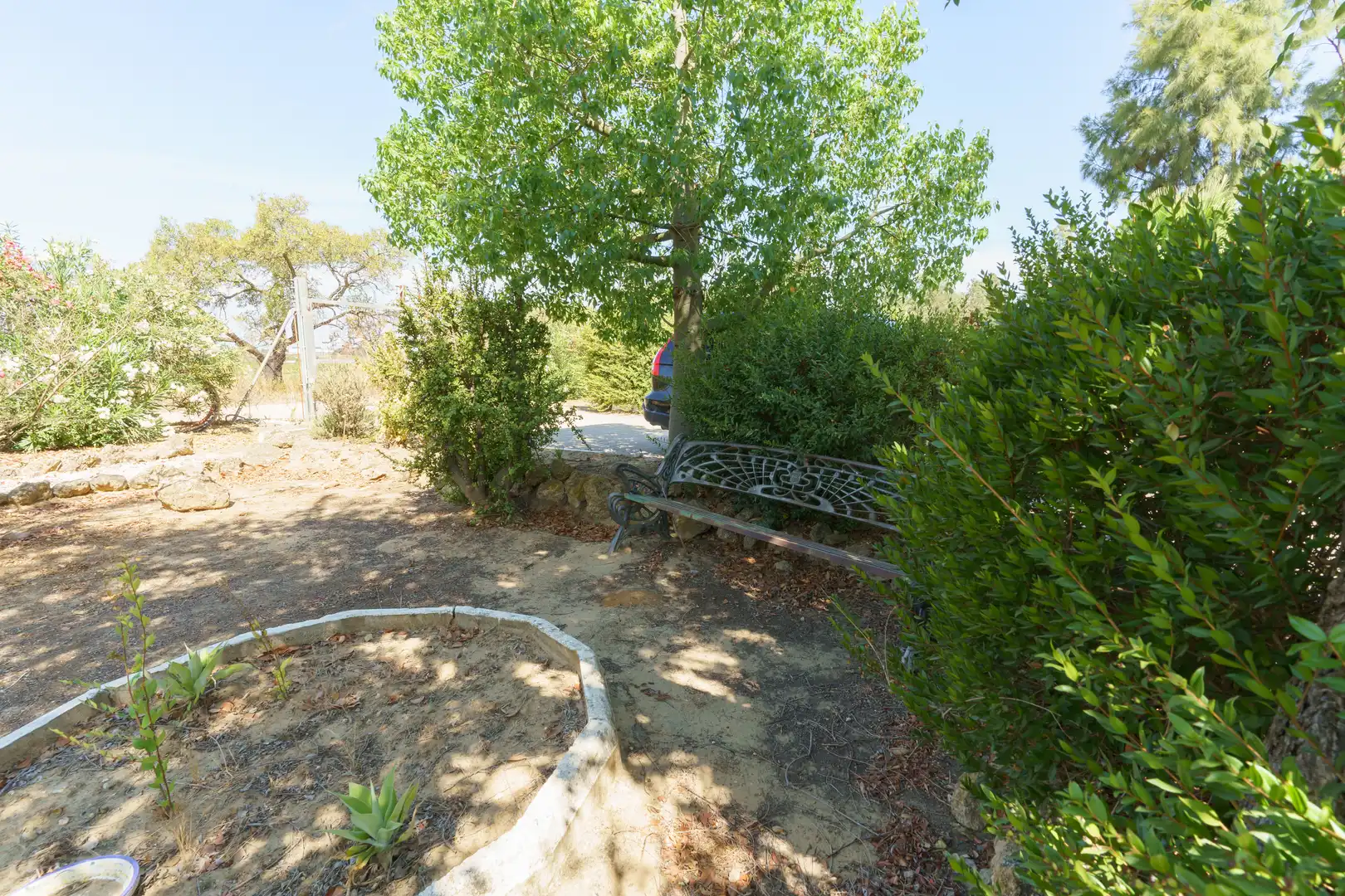Jardín de Finca rústica en venta en La Palma del Condado con Jardín privado, Terraza y Piscina