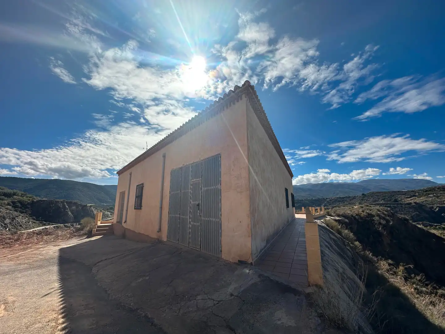 Vista exterior de Finca rústica en venda en Canjáyar amb Jardí privat, Terrassa i Traster