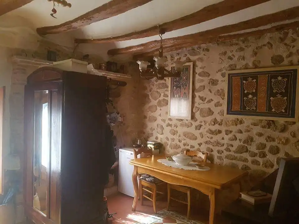 Cocina de Casa o chalet en venta en Ráfol de Salem con Aire acondicionado, Terraza y Amueblado