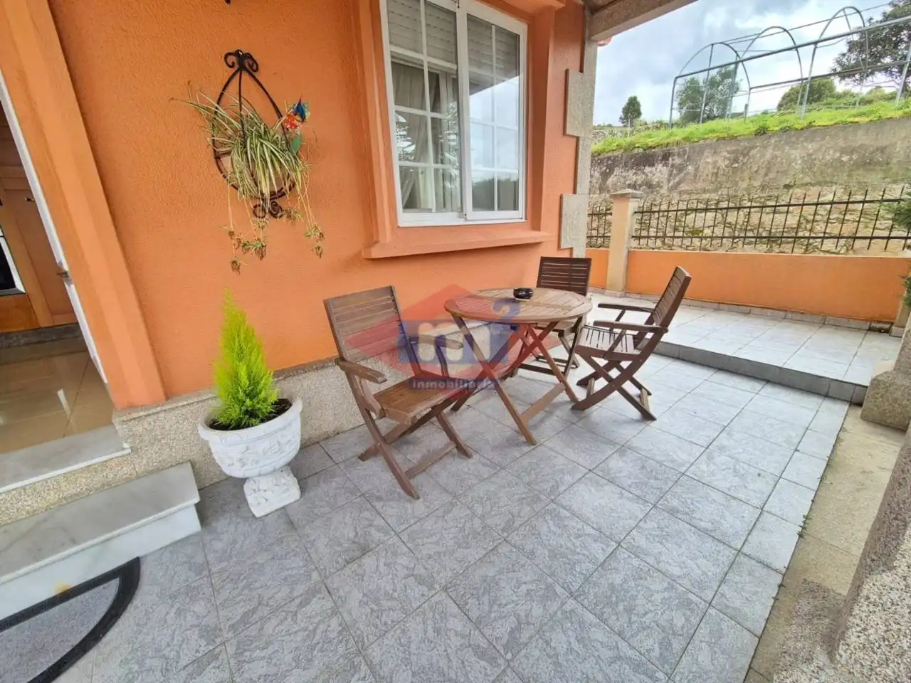 Terrasse von Haus oder Chalet zur Miete in Redondela mit Heizung, Privatgarten und Terrasse