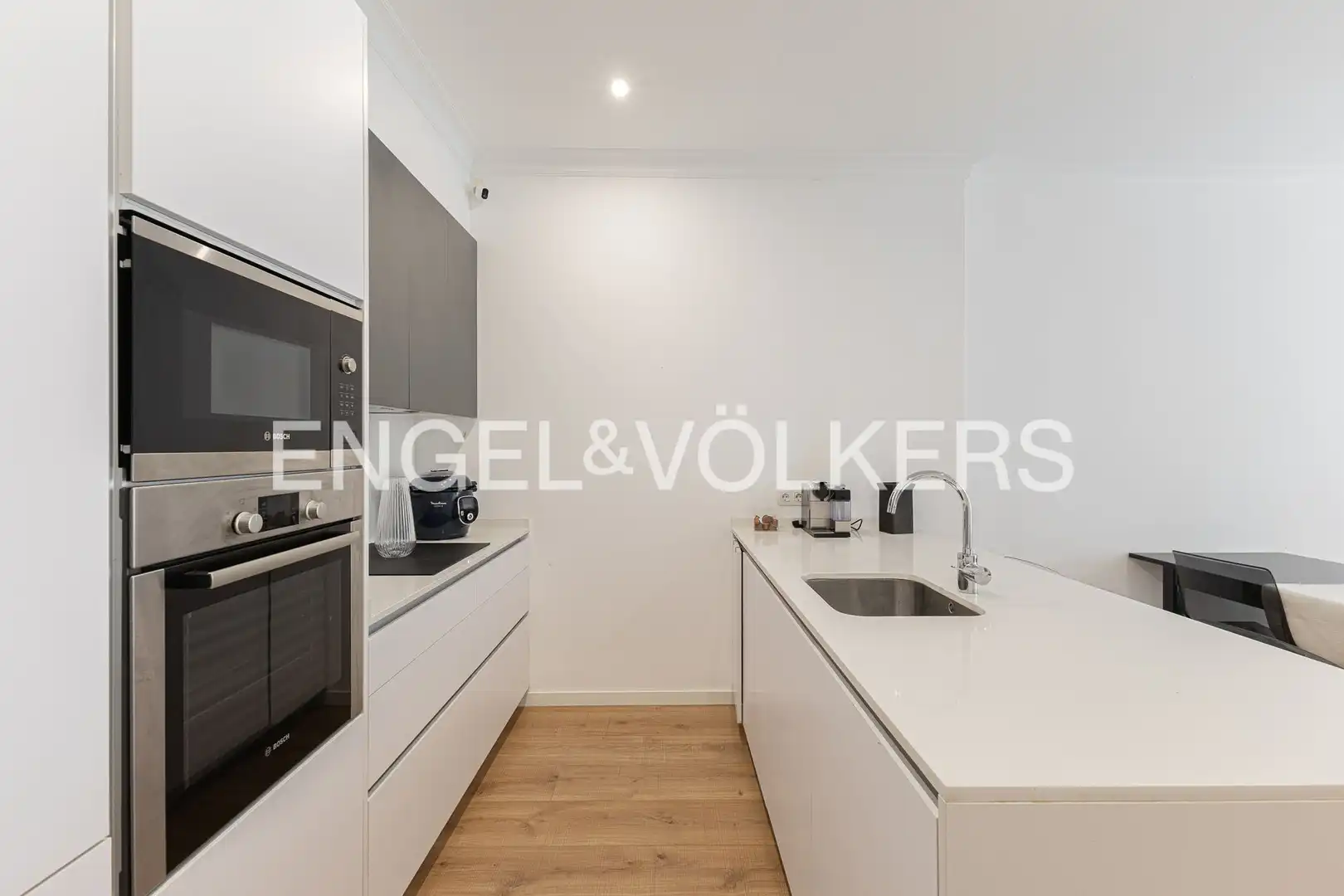 Cocina de Piso en venta en Barcelona con Calefacción, Parquet y Balcón