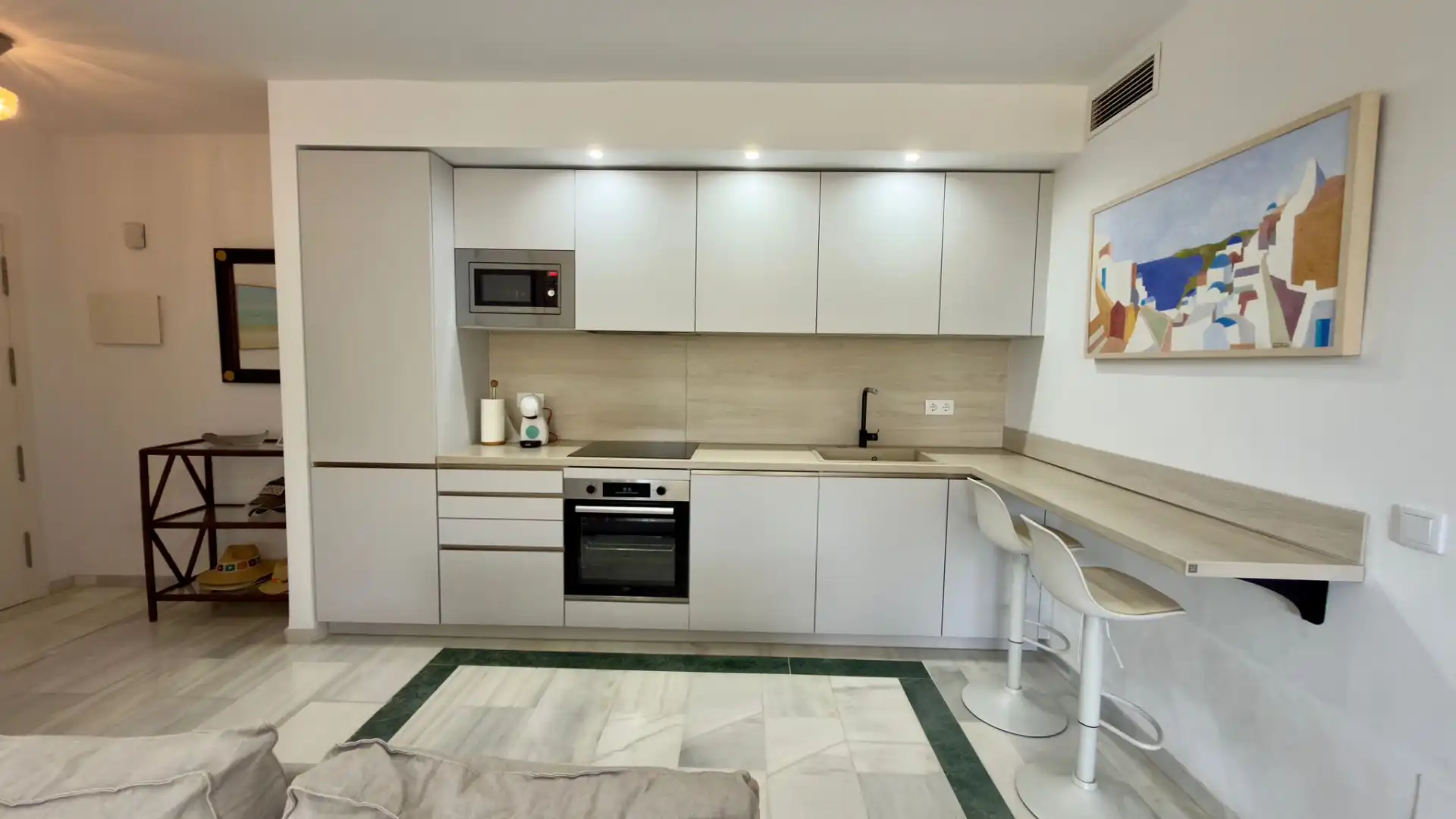 Cocina de Piso en venta en Marbella con Aire acondicionado, Terraza y Amueblado