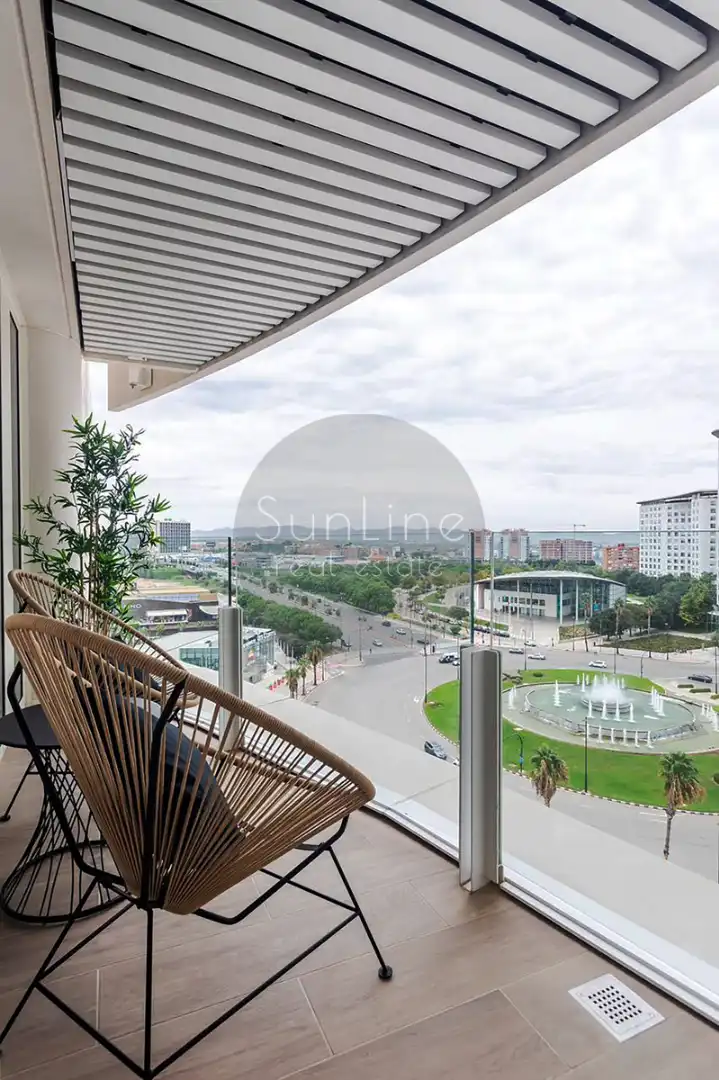 Terraza de Piso de alquiler en Valencia con Aire acondicionado, Amueblado y Balcón