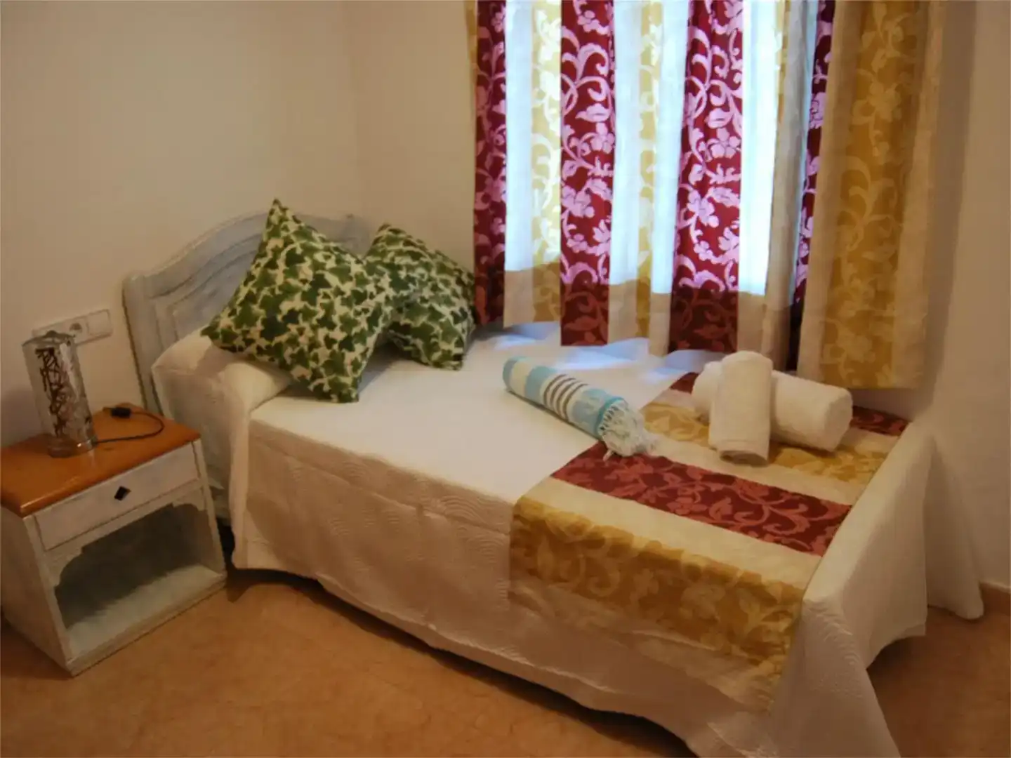 Schlafzimmer von Haus oder Chalet zur Miete in  Palma de Mallorca mit Klimaanlage und Schwimmbad