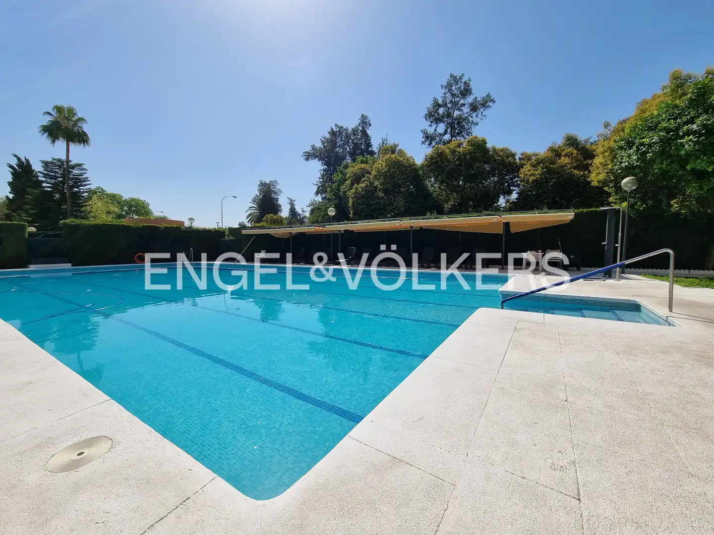 Piscina de Piso de alquiler en Sevilla con Aire acondicionado, Calefacción y Terraza