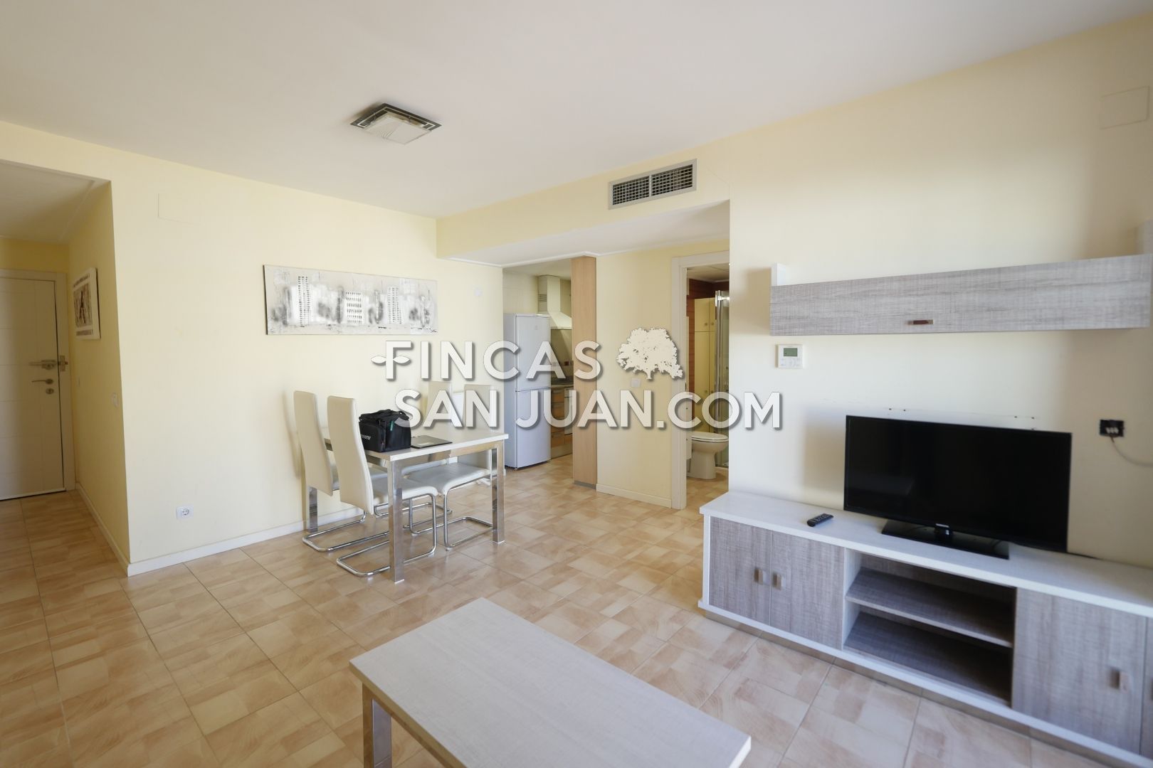 Living room of Flat for sale in El Campello  with Air Conditioner, Heating and Terrace