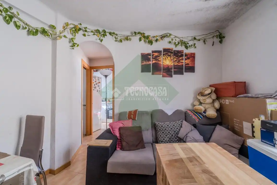 Sala de estar de Piso en venta en Madrid