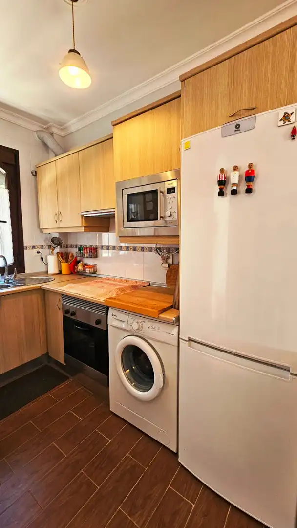 Cocina de Casa adosada en venta en Aroche con Aire acondicionado, Jardín privado y Amueblado