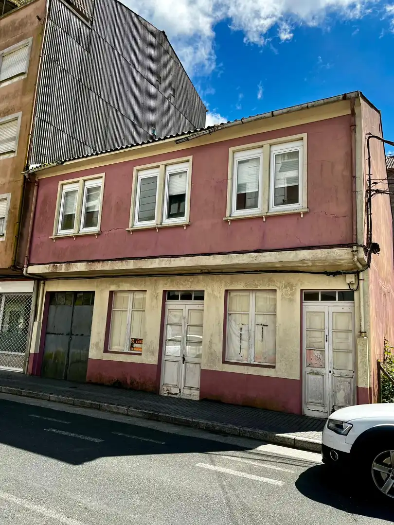 Vista exterior de Casa adosada en venta en Curtis con Terraza y Trastero