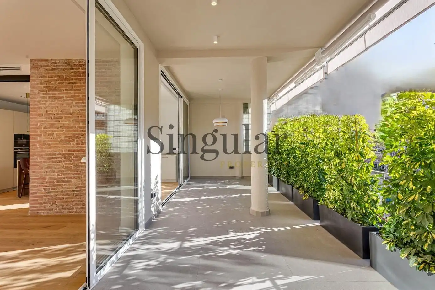 Terrace of Flat for sale in  Barcelona Capital  with Air Conditioner, Terrace and Storage room