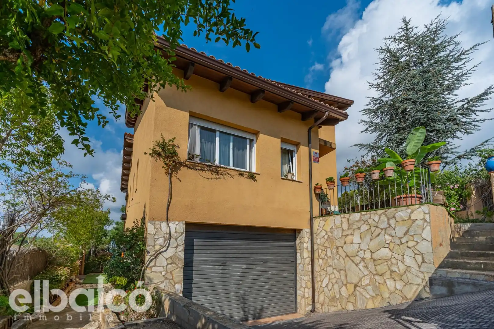 Außenansicht von Haus oder Chalet zum Verkauf in La Pobla de Montornès   mit Privatgarten, Terrasse und Abstellraum