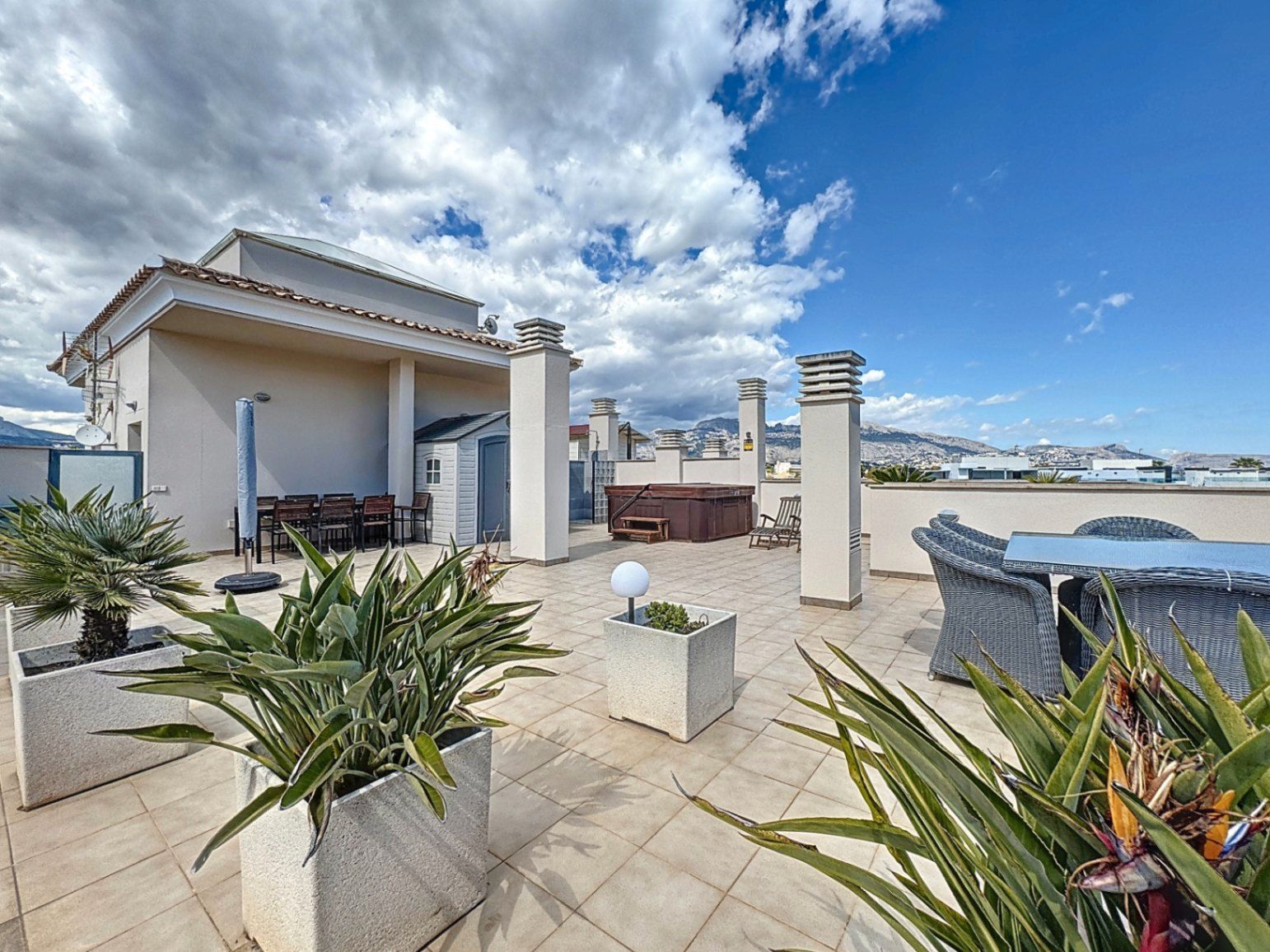 Terrace of Flat for sale in L'Alfàs del Pi  with Air Conditioner, Heating and Private garden