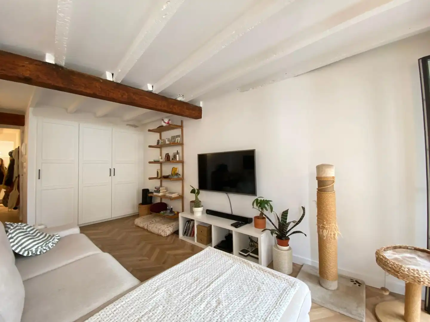 Sala de estar de Apartamento de alquiler en Castro-Urdiales con Amueblado
