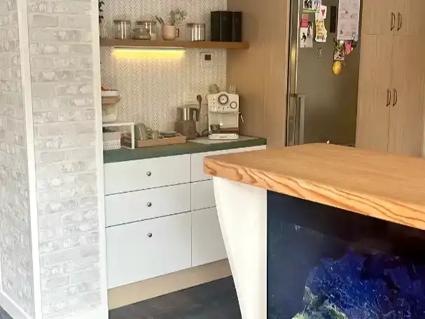 Cuina de Casa adosada en venda en Castro-Urdiales amb Piscina