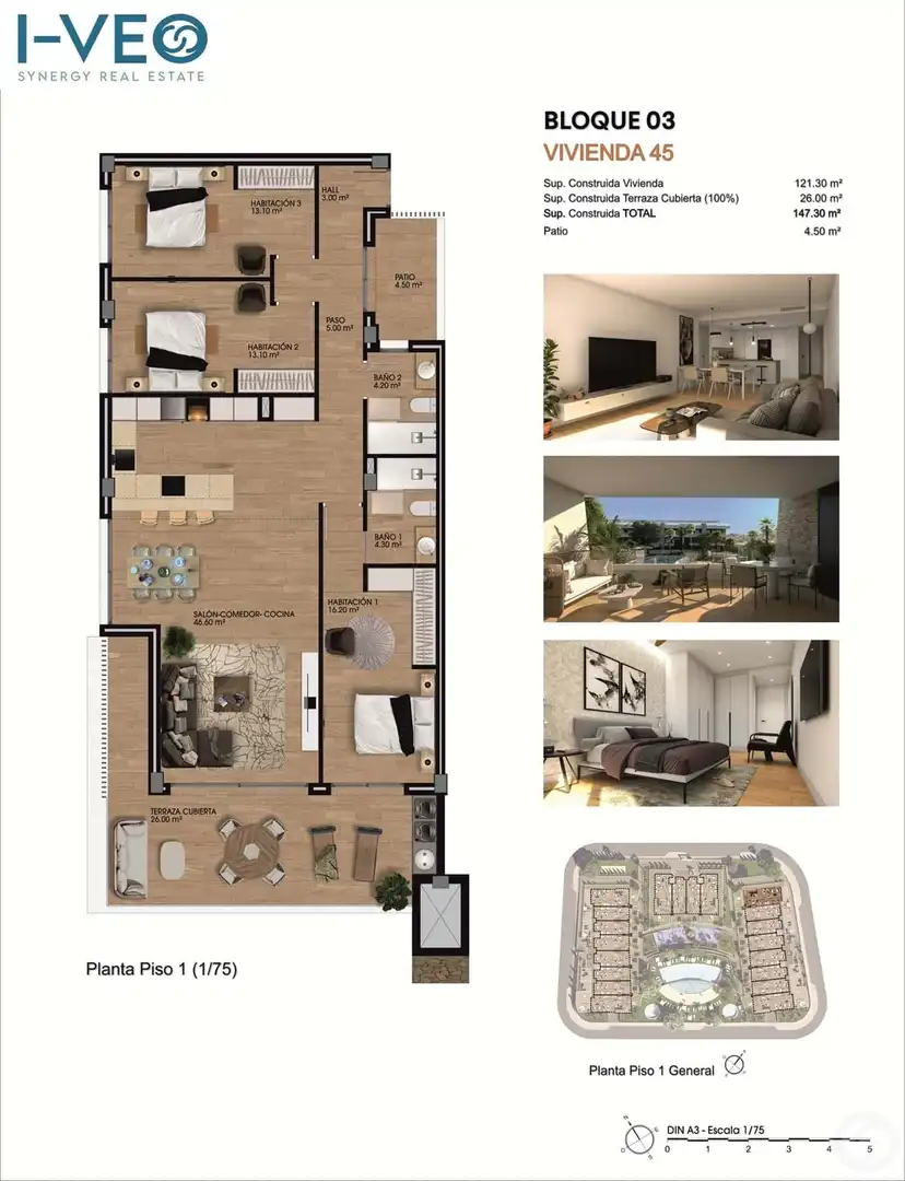 Flat with terrace for sale in Monforte del Cid, imagen 9