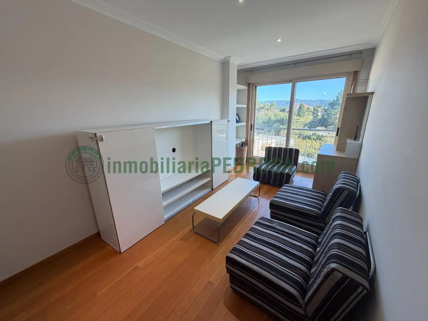 Sala de estar de Apartamento de alquiler en A Parda