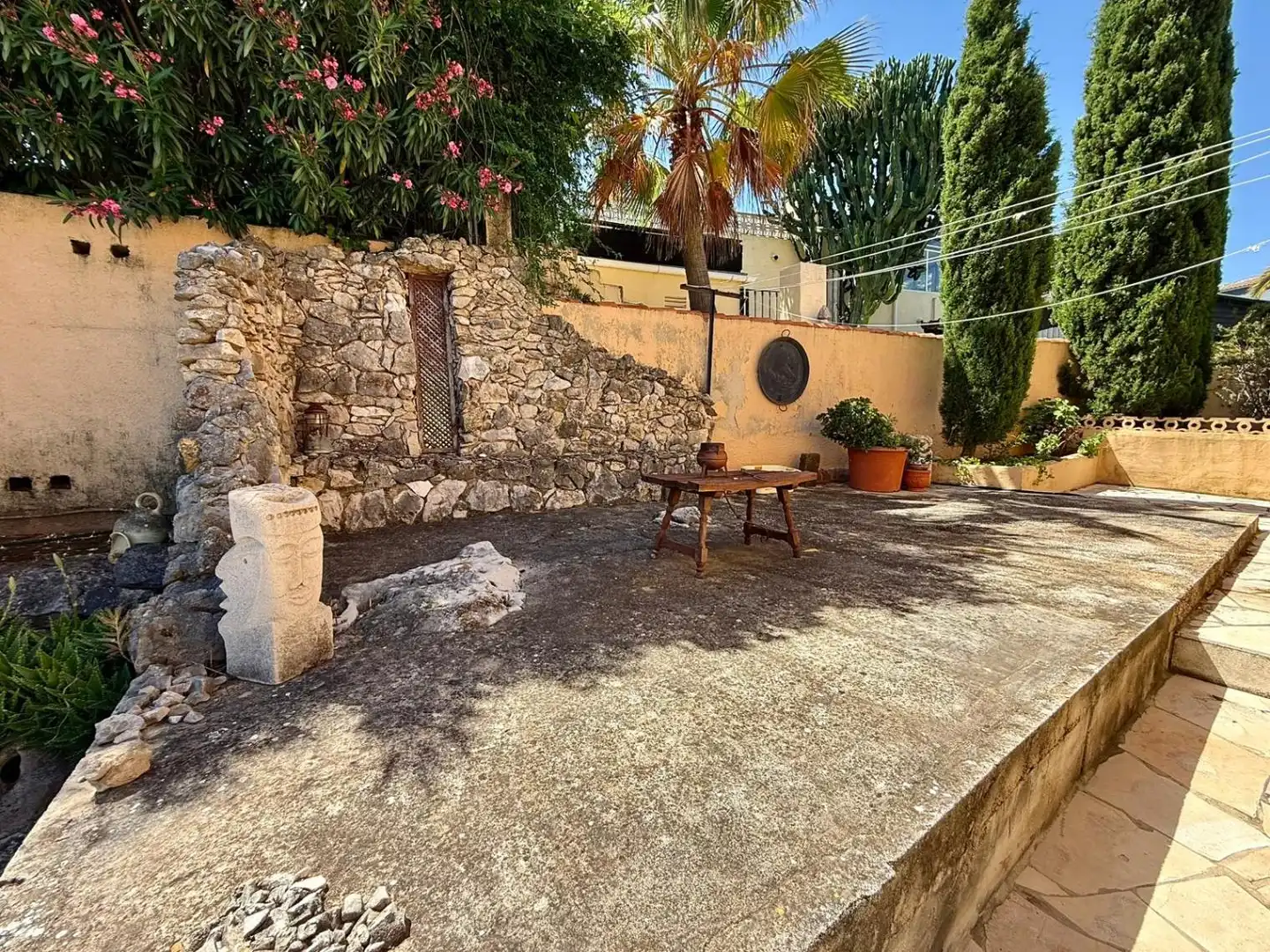 Terrasse von Haus oder Chalet zum Verkauf in Pedreguer mit Klimaanlage, Heizung und Privatgarten