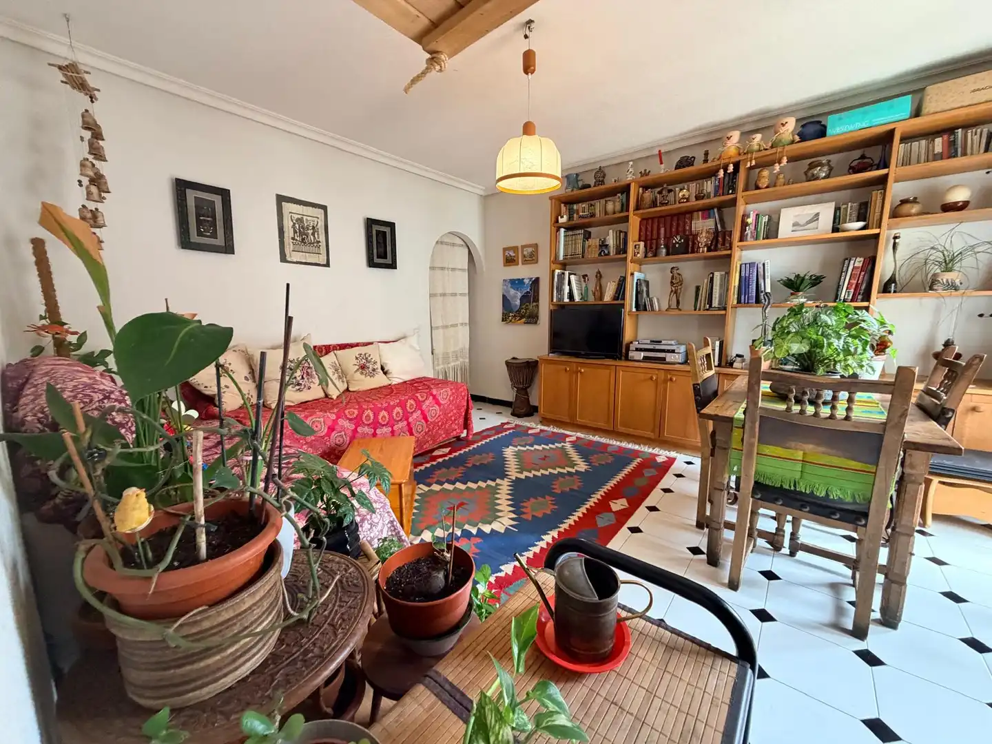 Sala d'estar de Pis en venda en Valdemorillo amb Calefacció, Terrassa i Traster