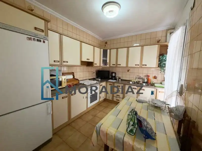 Kitchen of Flat for sale in Don Benito  with Air Conditioner, Terrace and Storage room