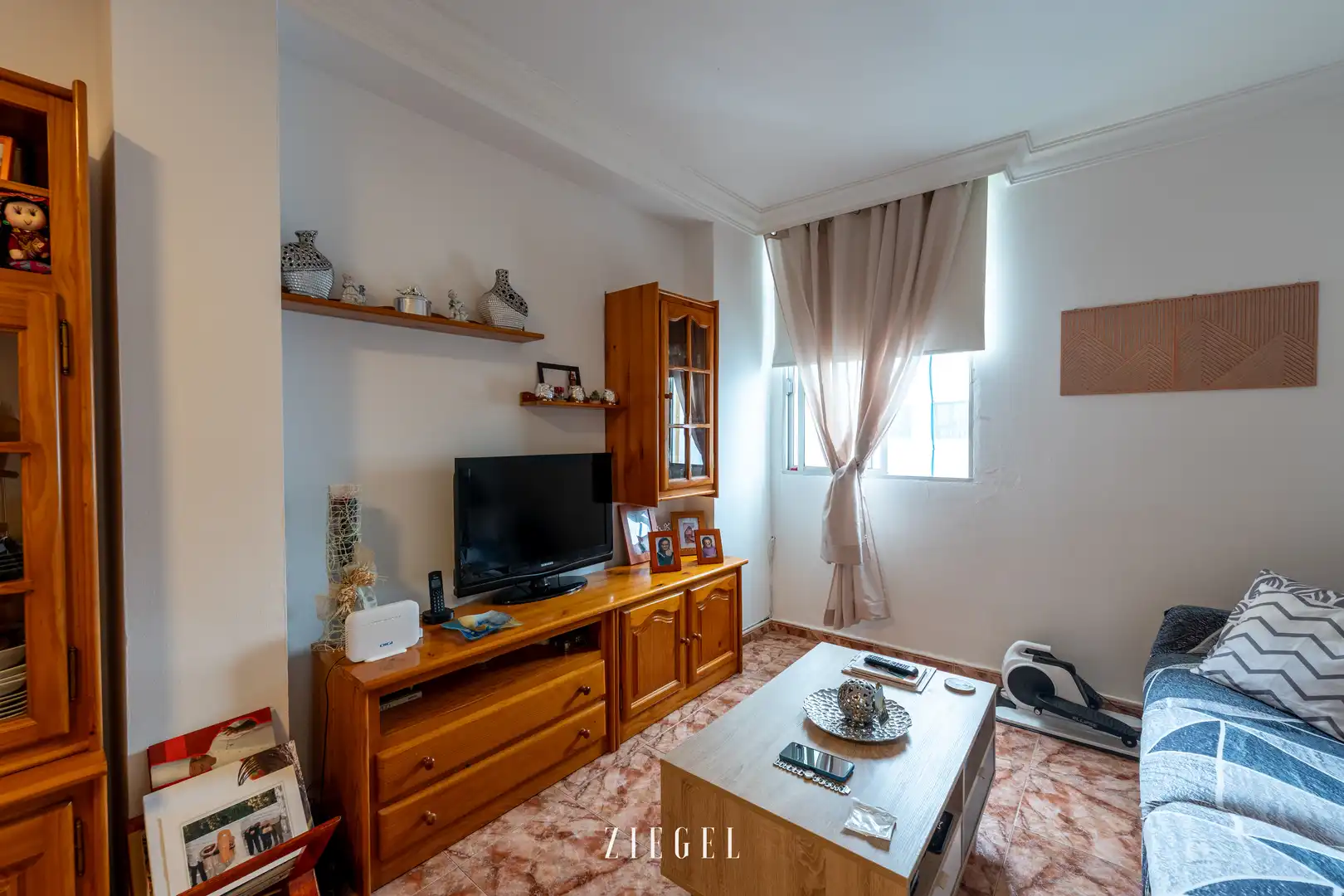Sala de estar de Piso en venta en Las Palmas de Gran Canaria