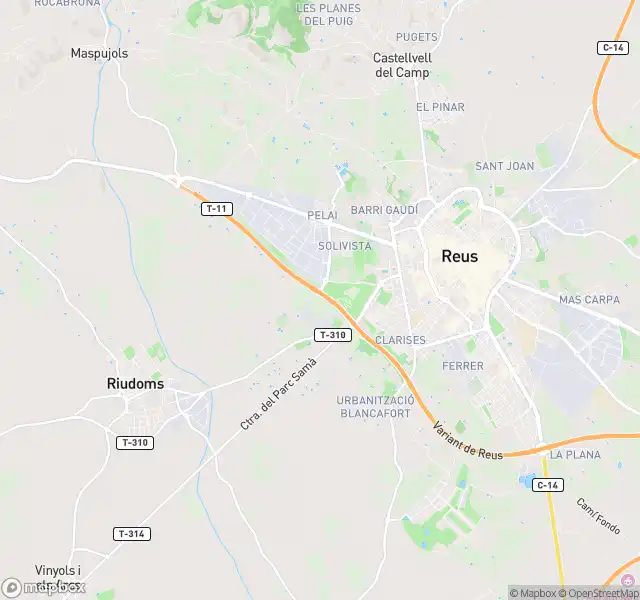 Vista exterior de Piso en venta en Reus