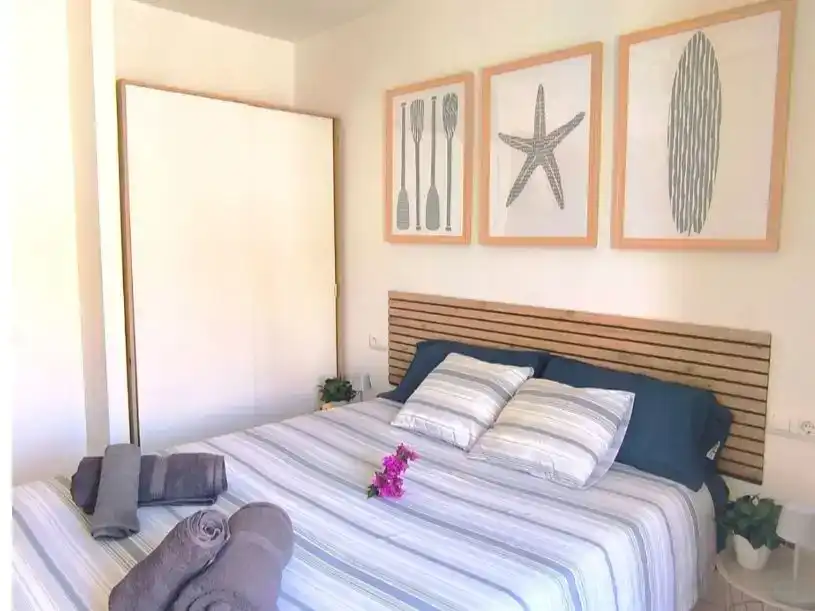 Dormitori de Apartament de lloguer en Barris Marítims