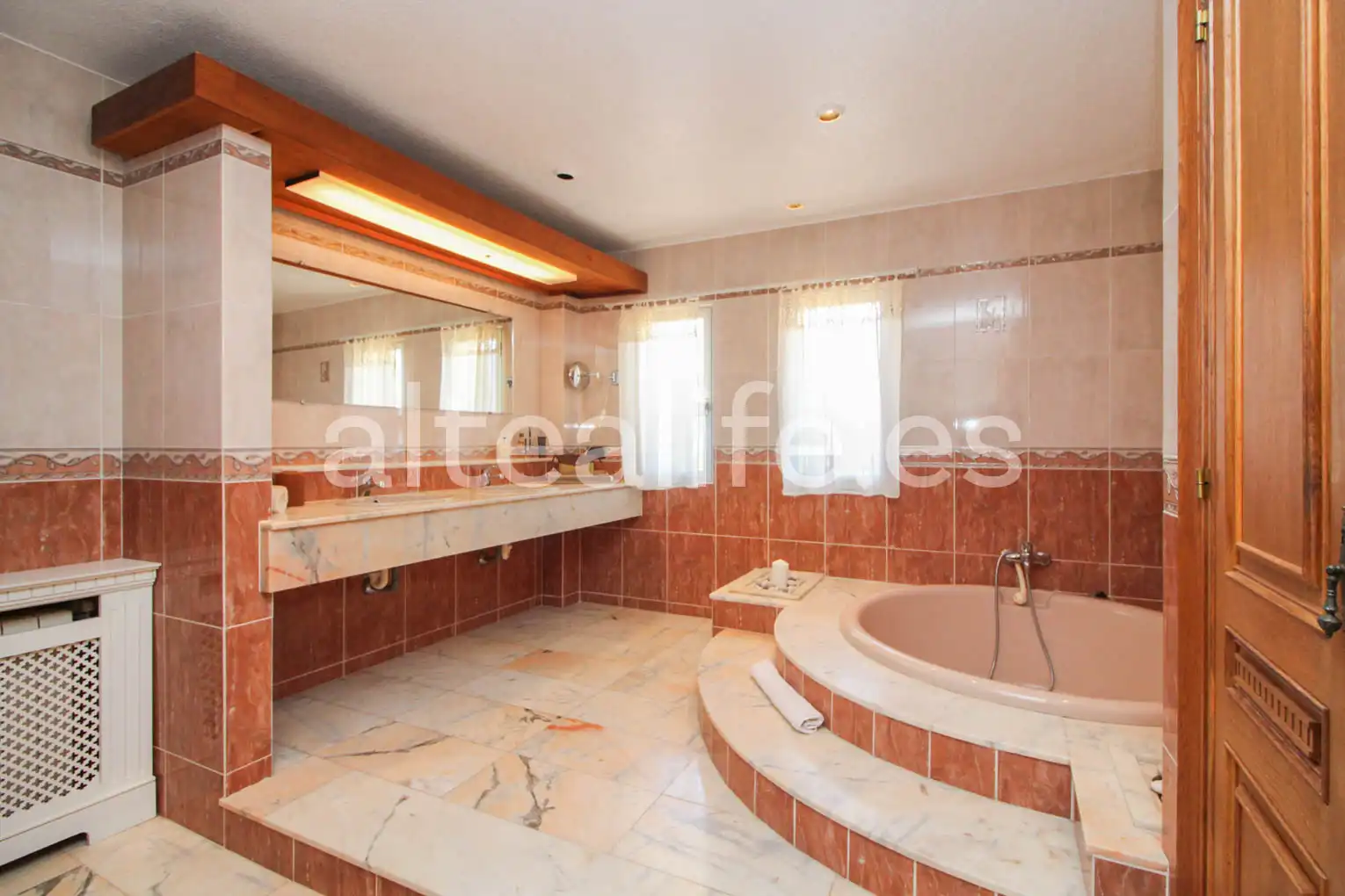 Baño de Casa o chalet en venta en La Nucia con Aire acondicionado, Jardín privado y Terraza