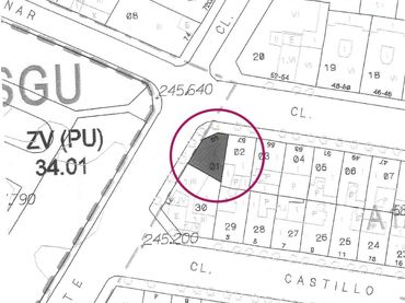 Terreno residencial en venta en Calle del Parque 59