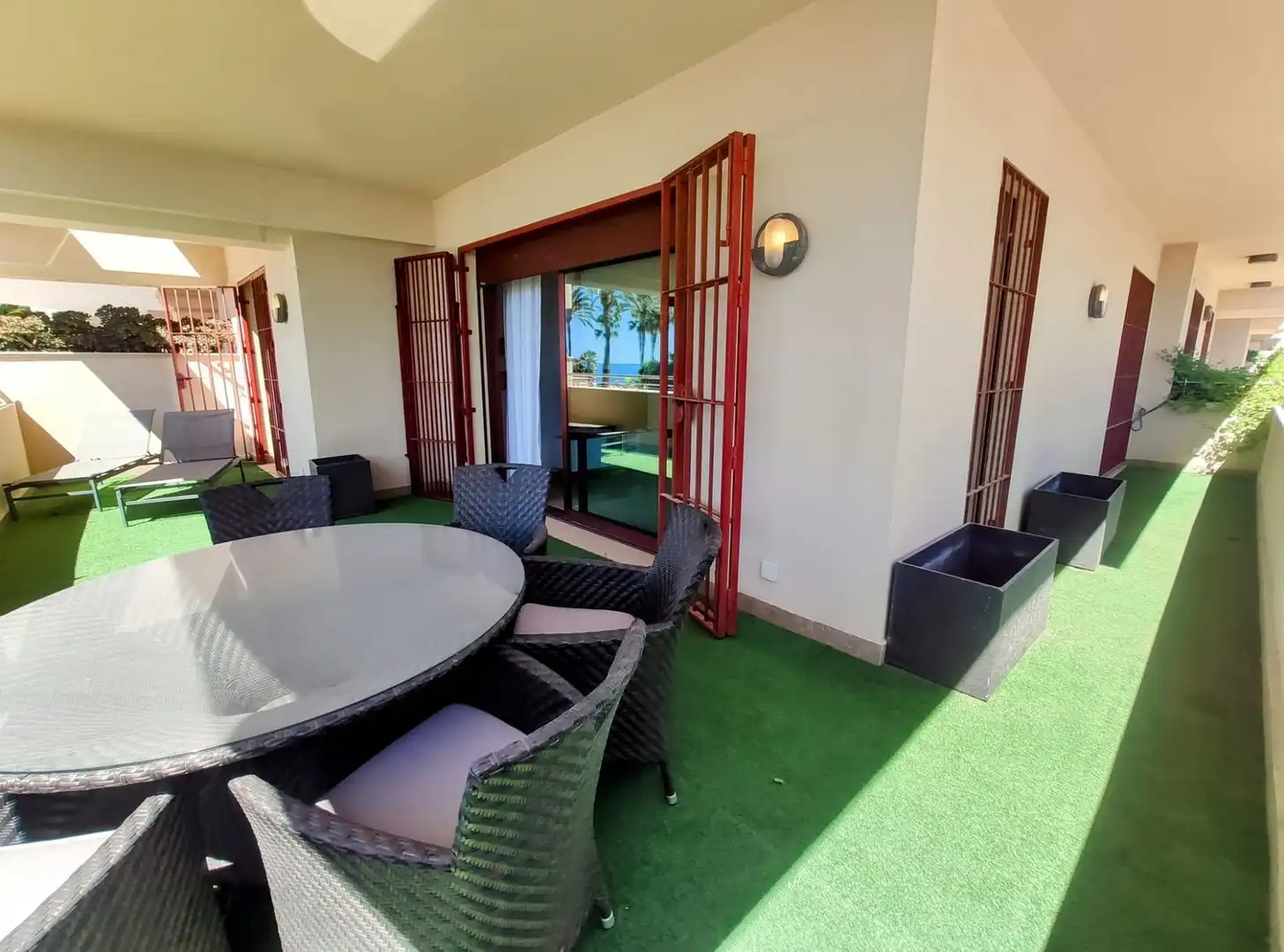 Terraza de Piso en venta en Marbella con Aire acondicionado, Terraza y Amueblado