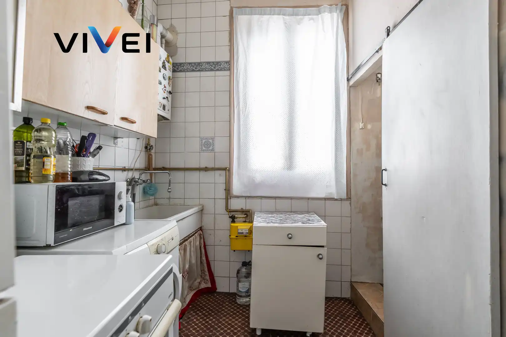 Cocina de Piso en venta en Madrid con Balcón