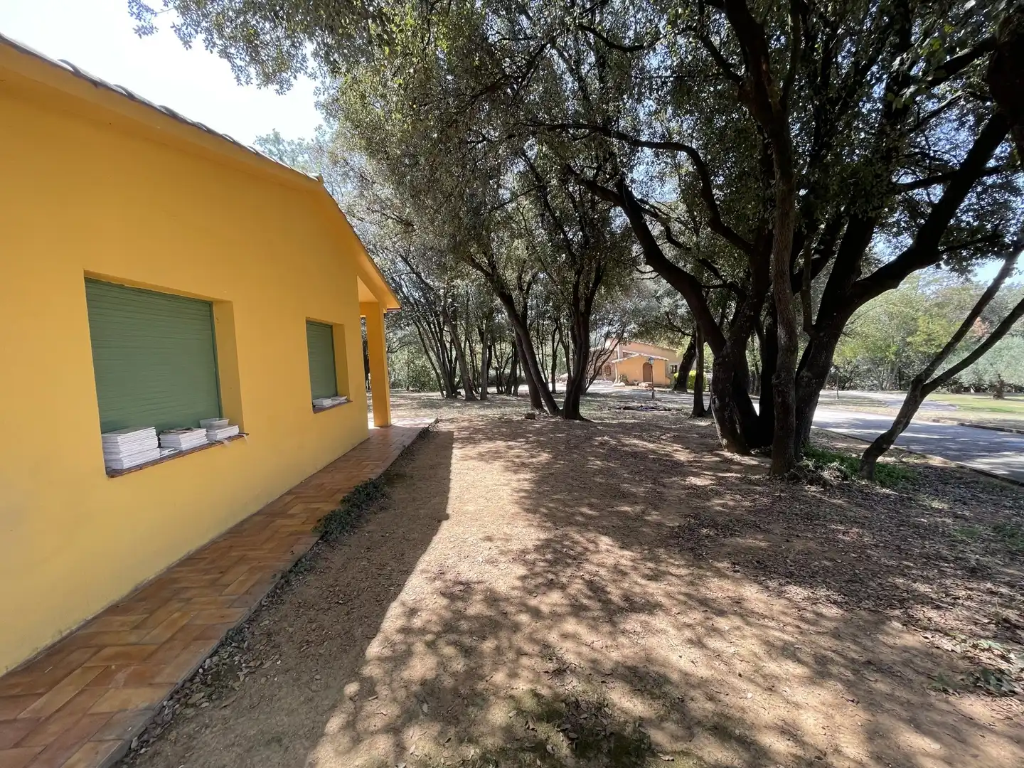 Vista exterior de Finca rústica en venta en Cornellà del Terri con Trastero y Piscina