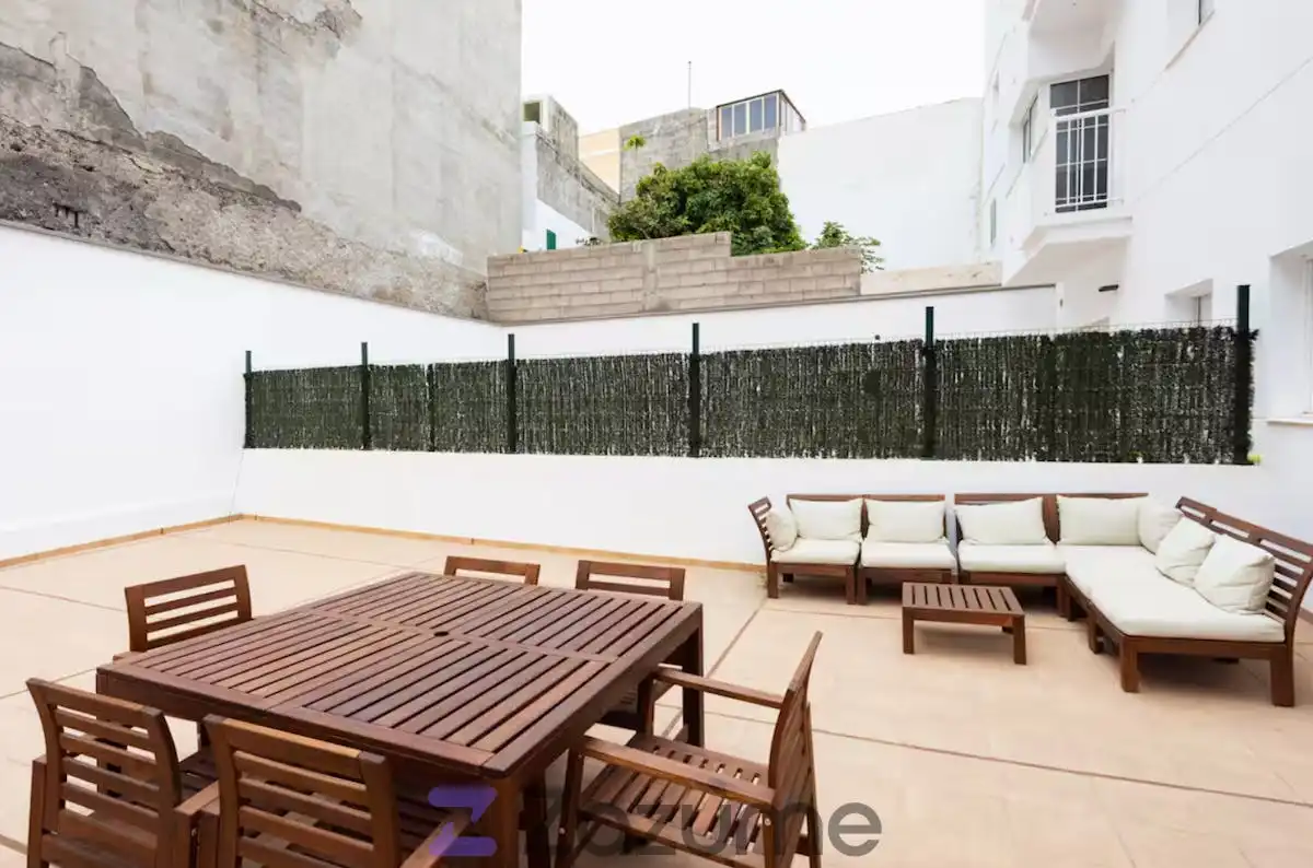 Terrace of Flat for rent in Guía de Isora  with Air Conditioner, Heating and Terrace