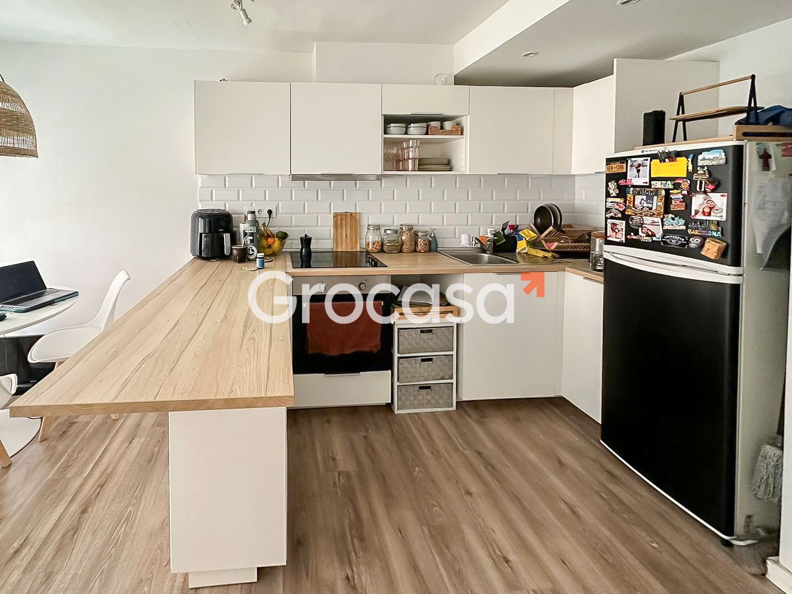 Cuina de Pis en venda en  Barcelona Capital amb Aire condicionat, Calefacció i Parquet