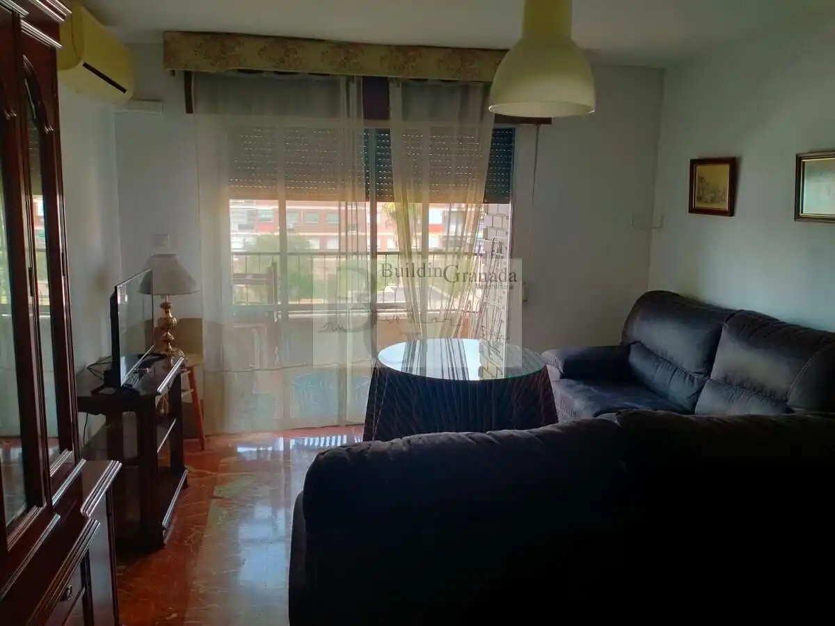 Wohnzimmer von Wohnung zur Miete in Granada mit Terrasse, Möbliert und Gemeinschaftspool