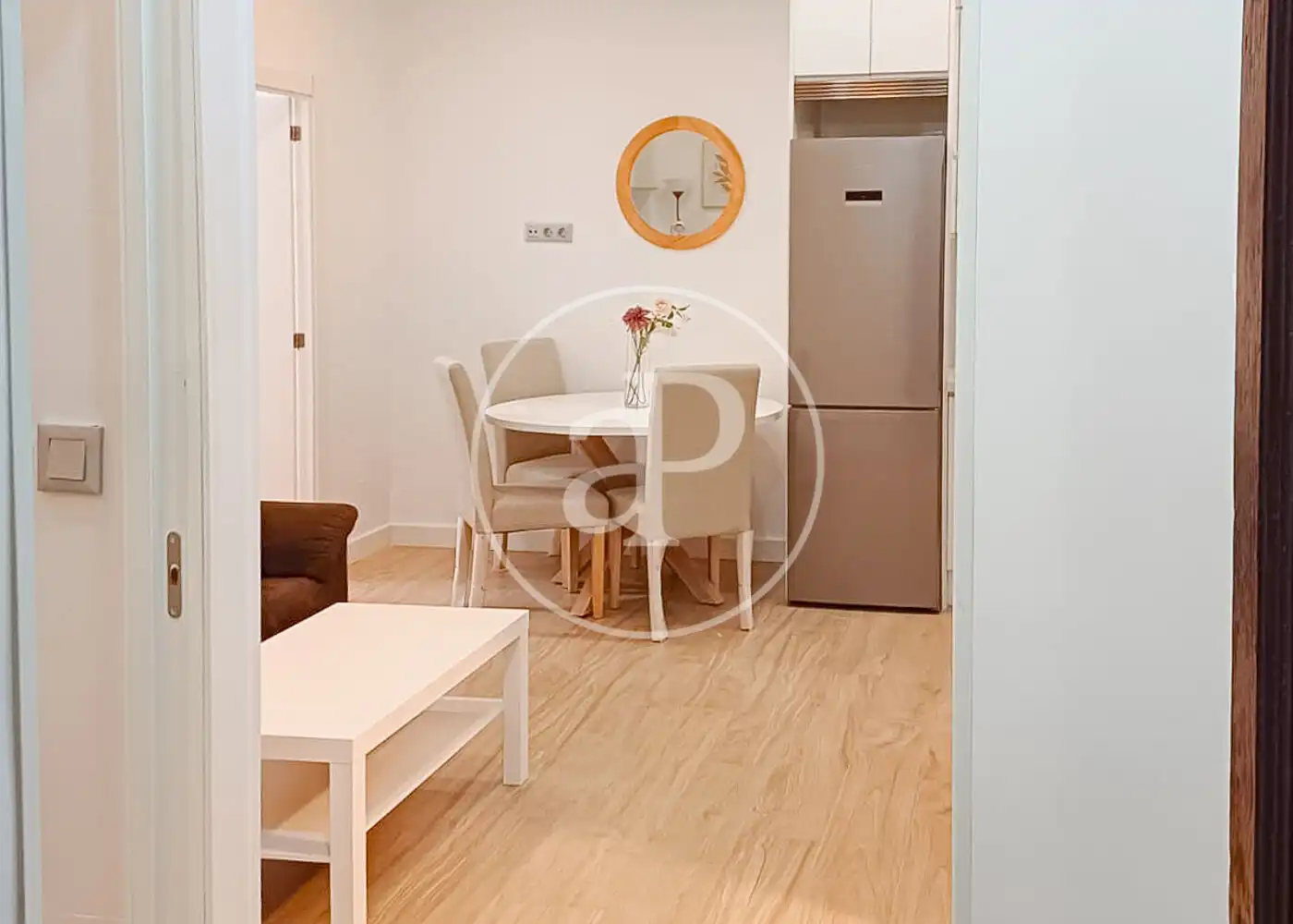 Dining room of Flat for rent in Madrid  with Heating and Furnished