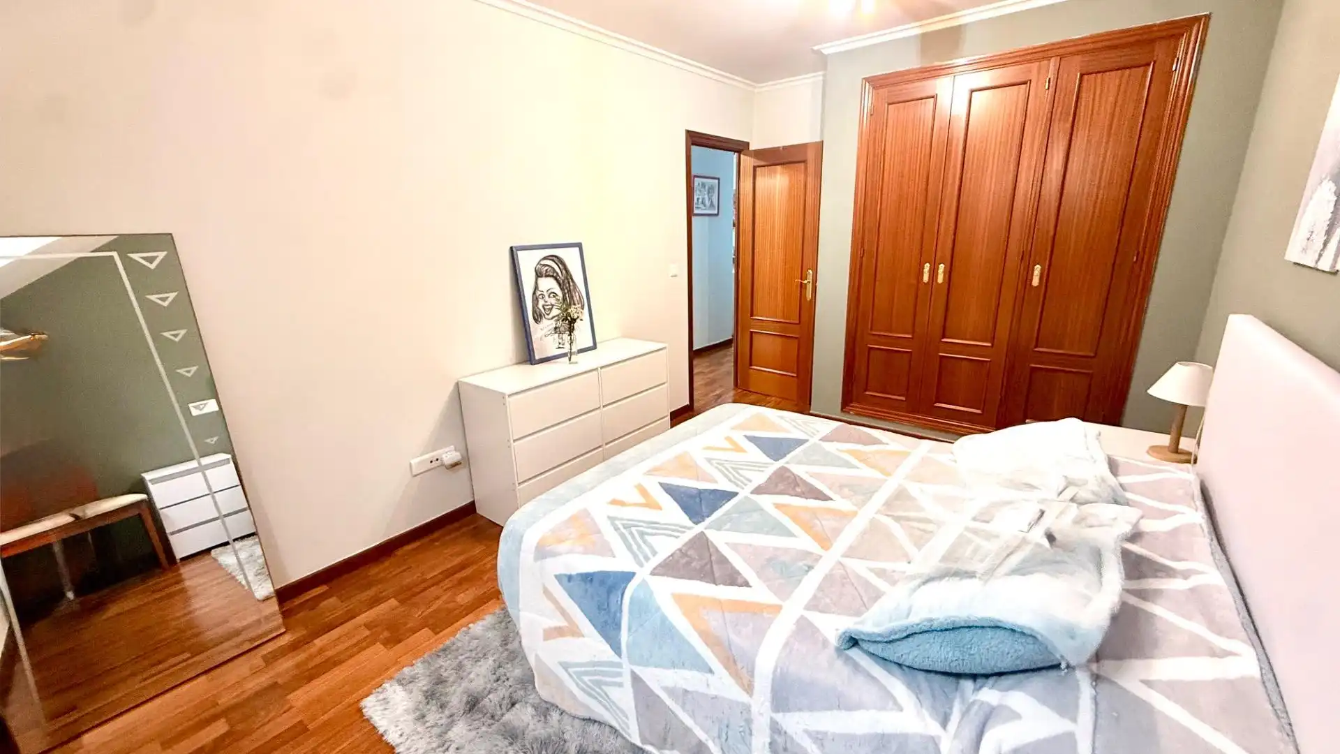 Bedroom of Attic for sale in O Carballiño    with Heating and Furnished
