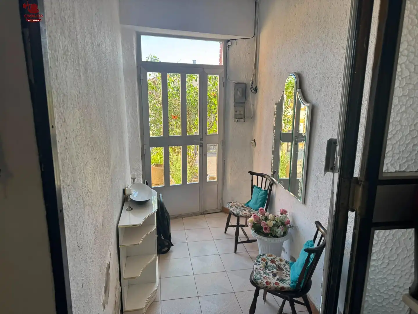 Balcony of Country homes for sale in San Andrés del Rabanedo  with Storage room