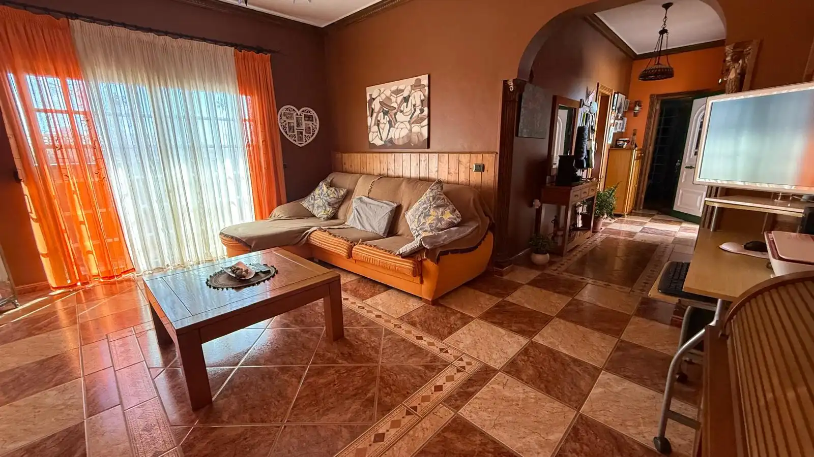 Living room of Attic for sale in Granadilla de Abona  with Air Conditioner, Terrace and Storage room