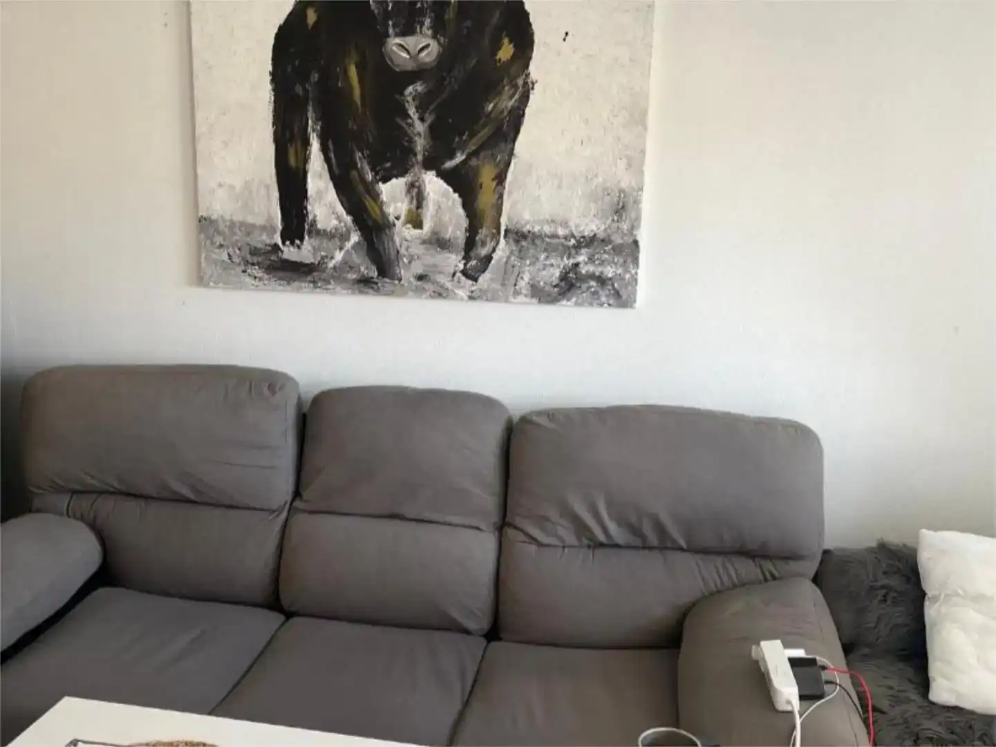 Sala d'estar de Pis en venda en Orihuela amb Aire condicionat, Jardí privat i Parquet