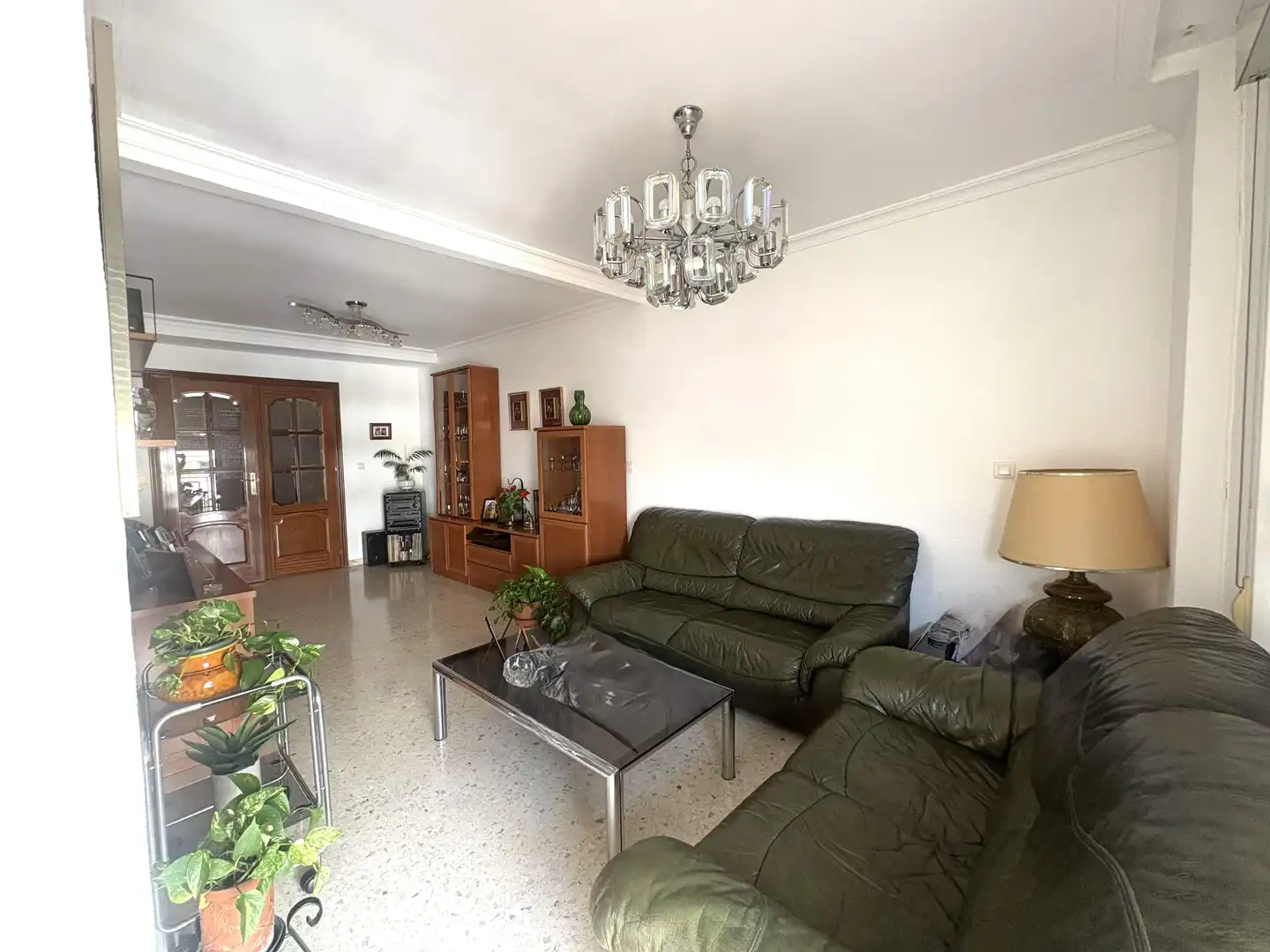 Living room of Flat for sale in Sevilla  with Air Conditioner, Heating and Terrace