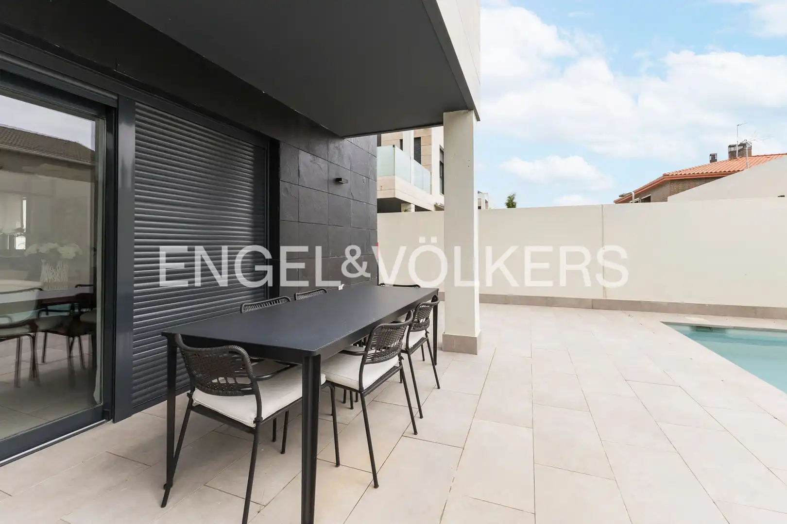 Terrassa de Casa o xalet de lloguer en Madrid amb Aire condicionat, Calefacció i Jardí privat