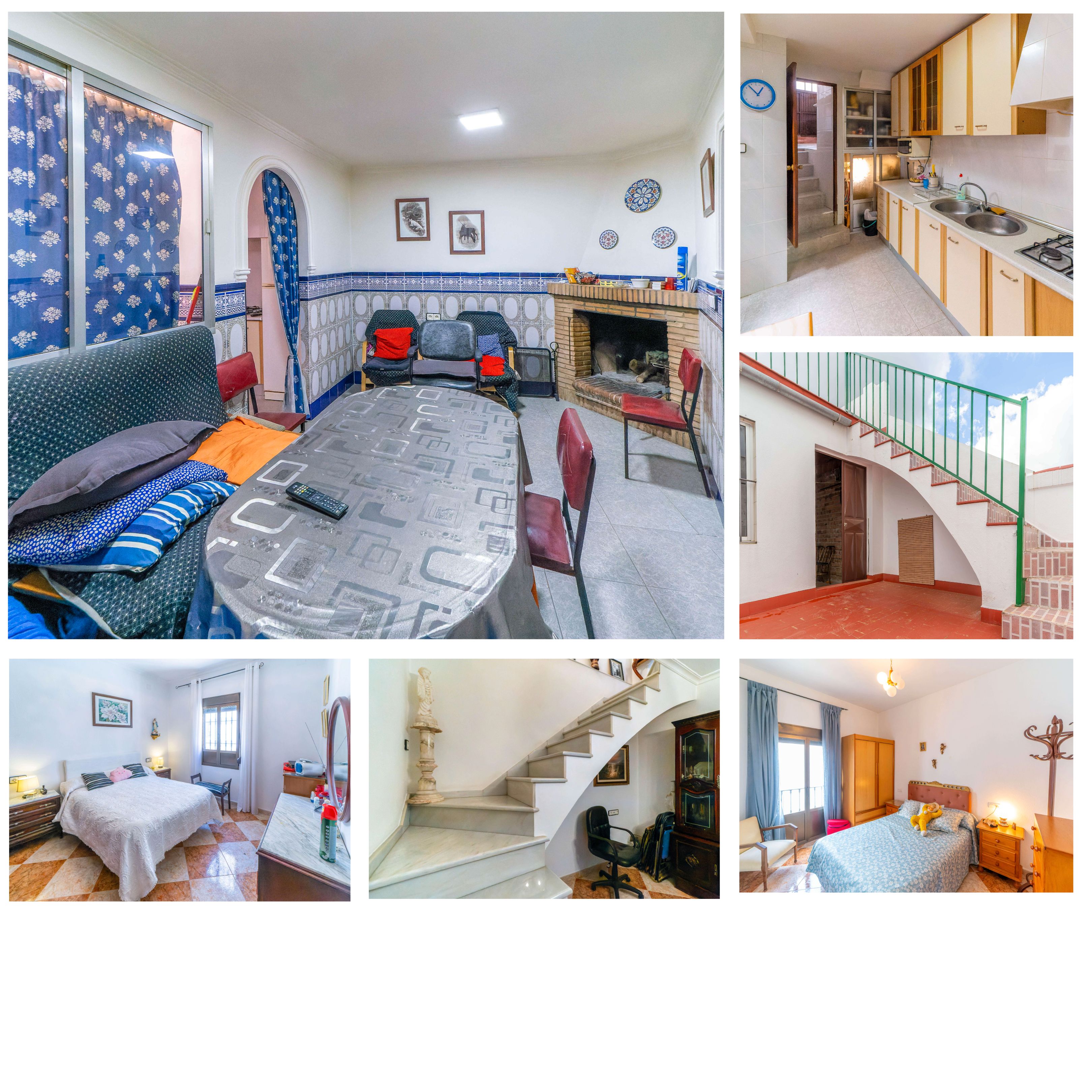 Vista exterior de Casa o xalet en venda en Las Navas de la Concepción amb Moblat