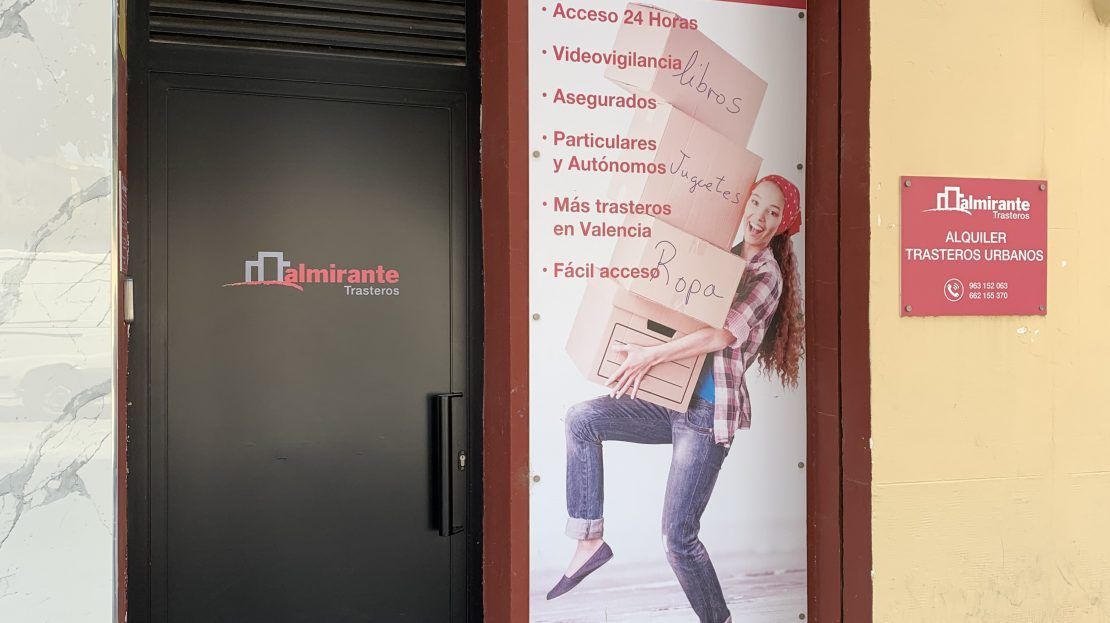 Exterior view of Box room to rent in  Valencia Capital