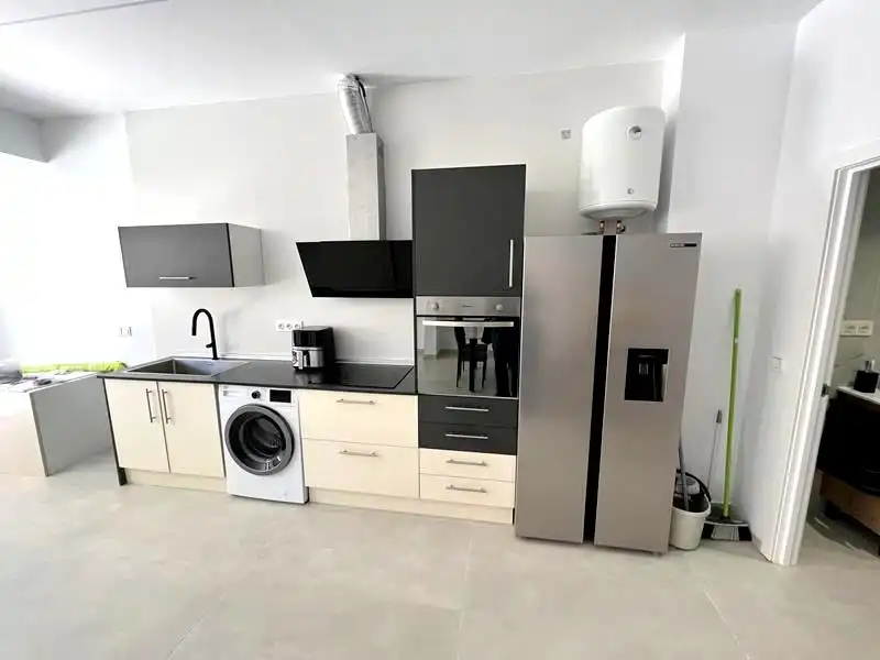 Kitchen of Flat for rent in Málaga  with Air Conditioner, Heating and Furnished