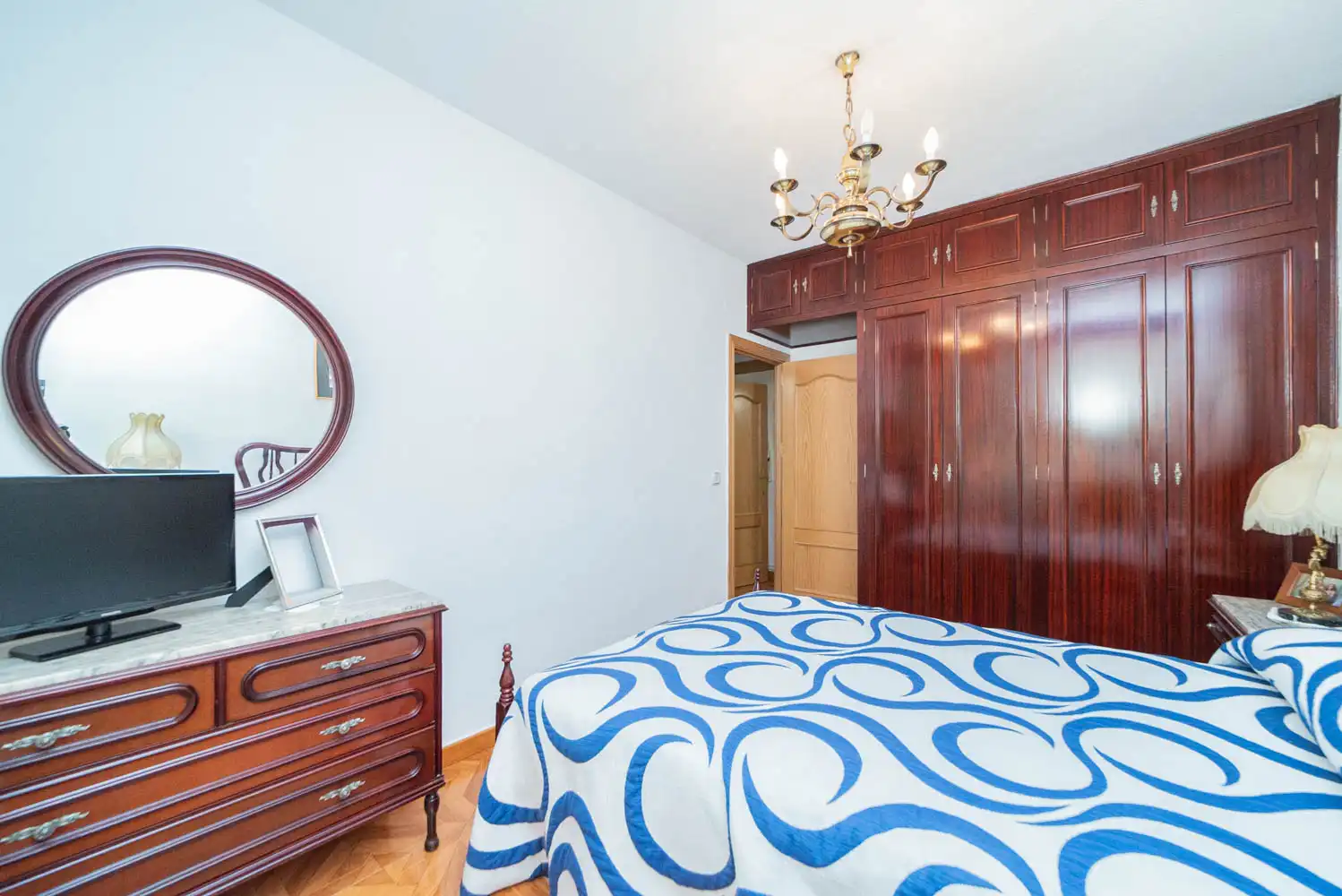 Bedroom of Flat for sale in Móstoles  with Furnished