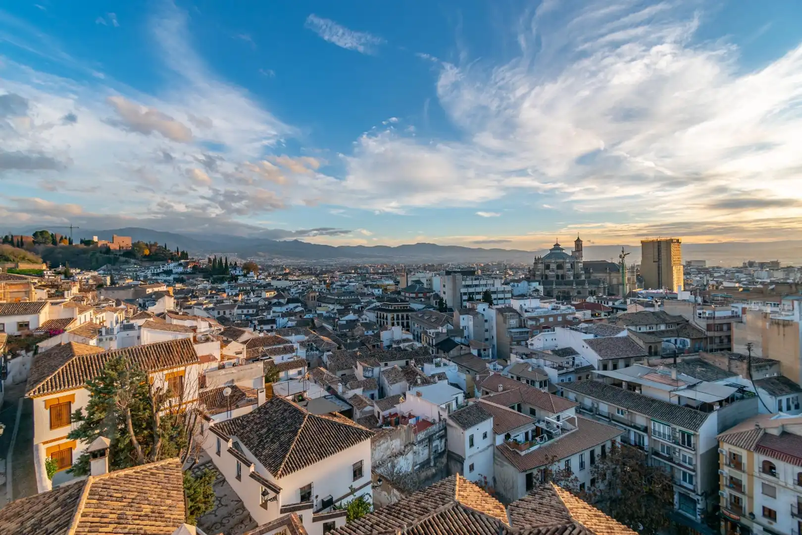Vista exterior de Edificio en venta en Granada