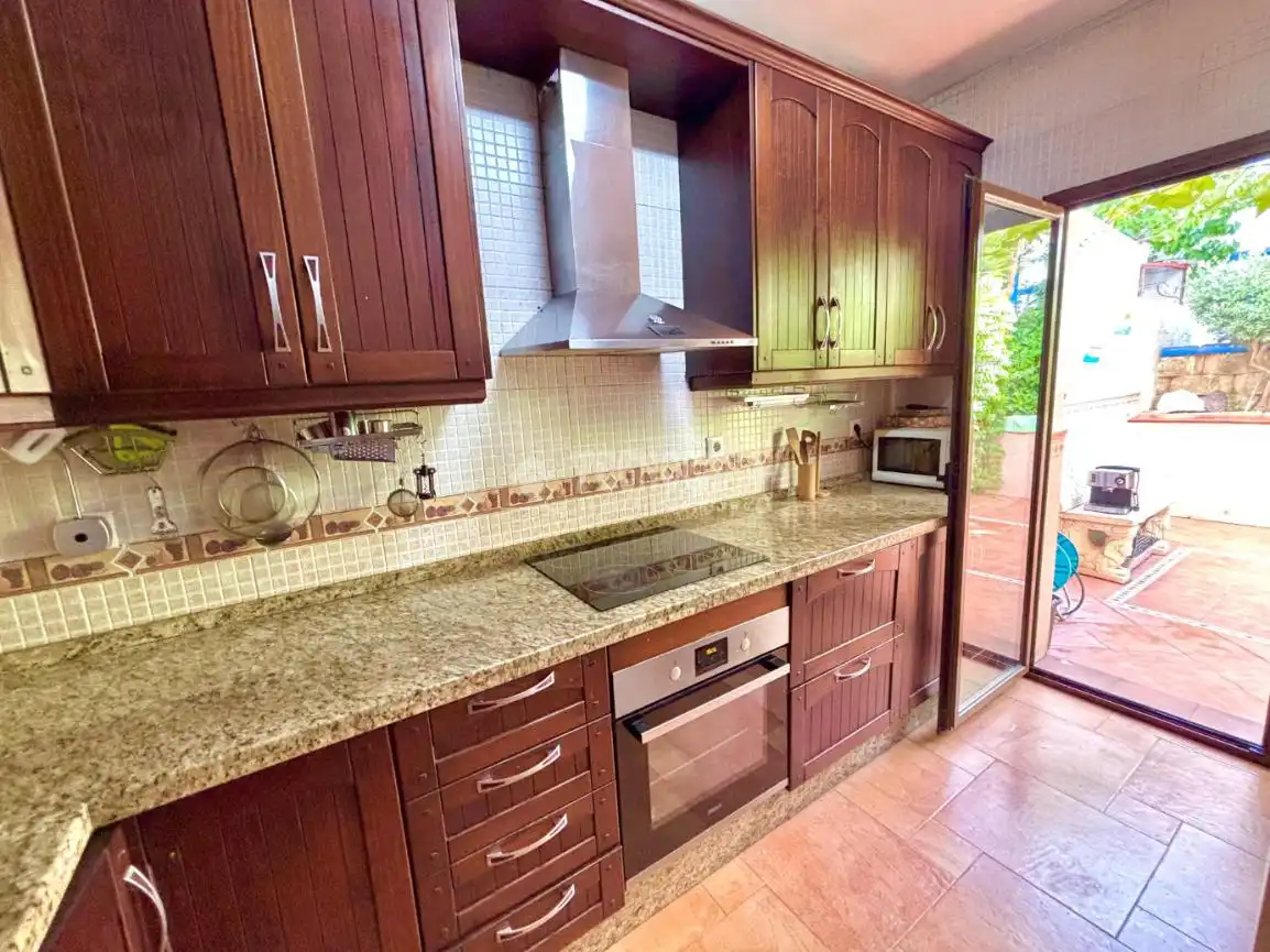 Kitchen of Detached homes for sale in Benalmádena  with Air Conditioner, Heating and Terrace