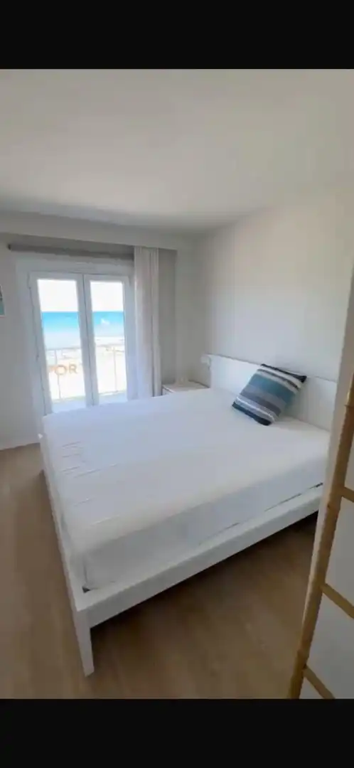 Schlafzimmer von Wohnung zur Miete in Santa Margalida mit Klimaanlage, Heizung und Parkett