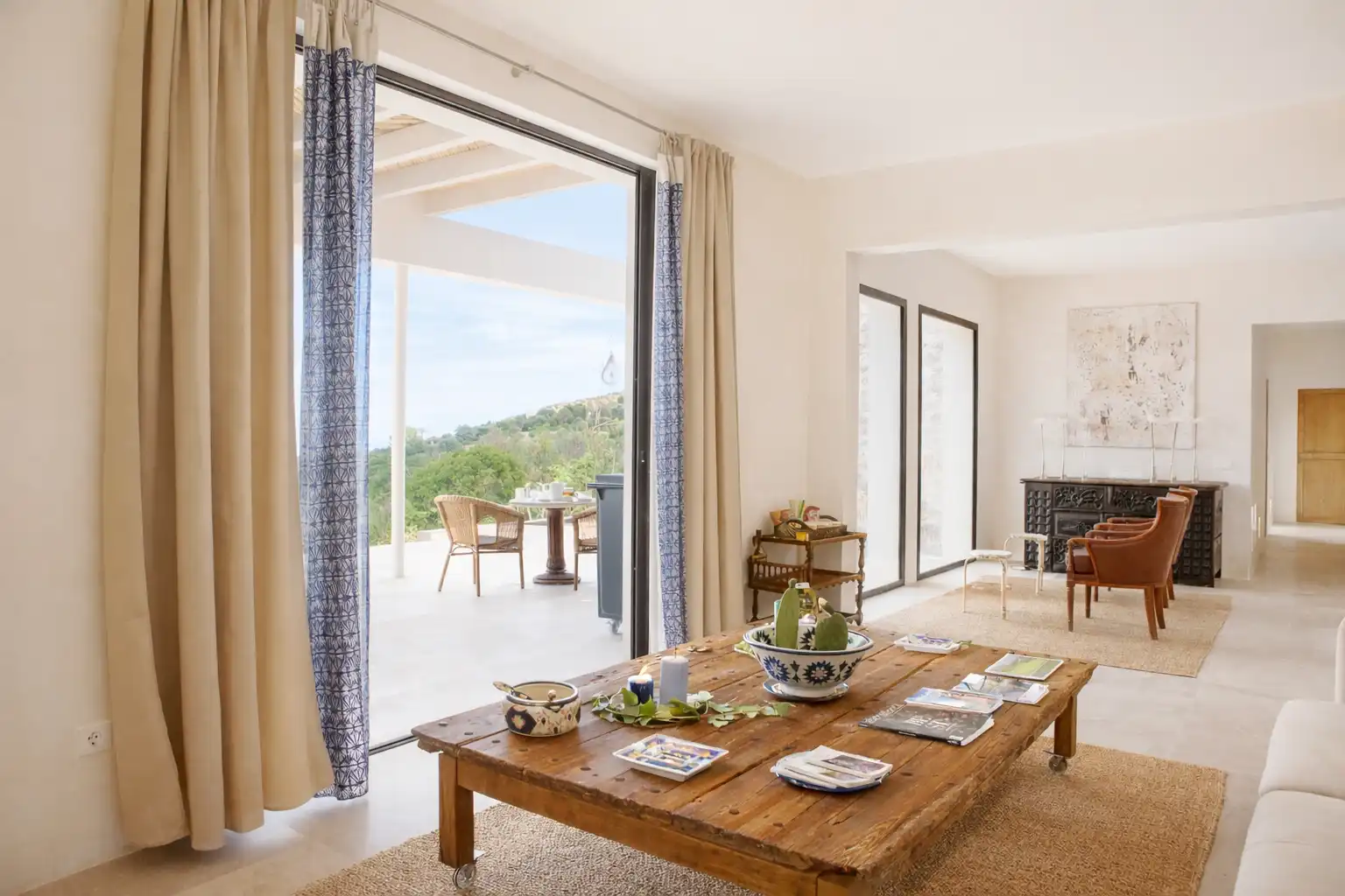Living room of Country homes for sale in Artà  with Air Conditioner, Heating and Storage room