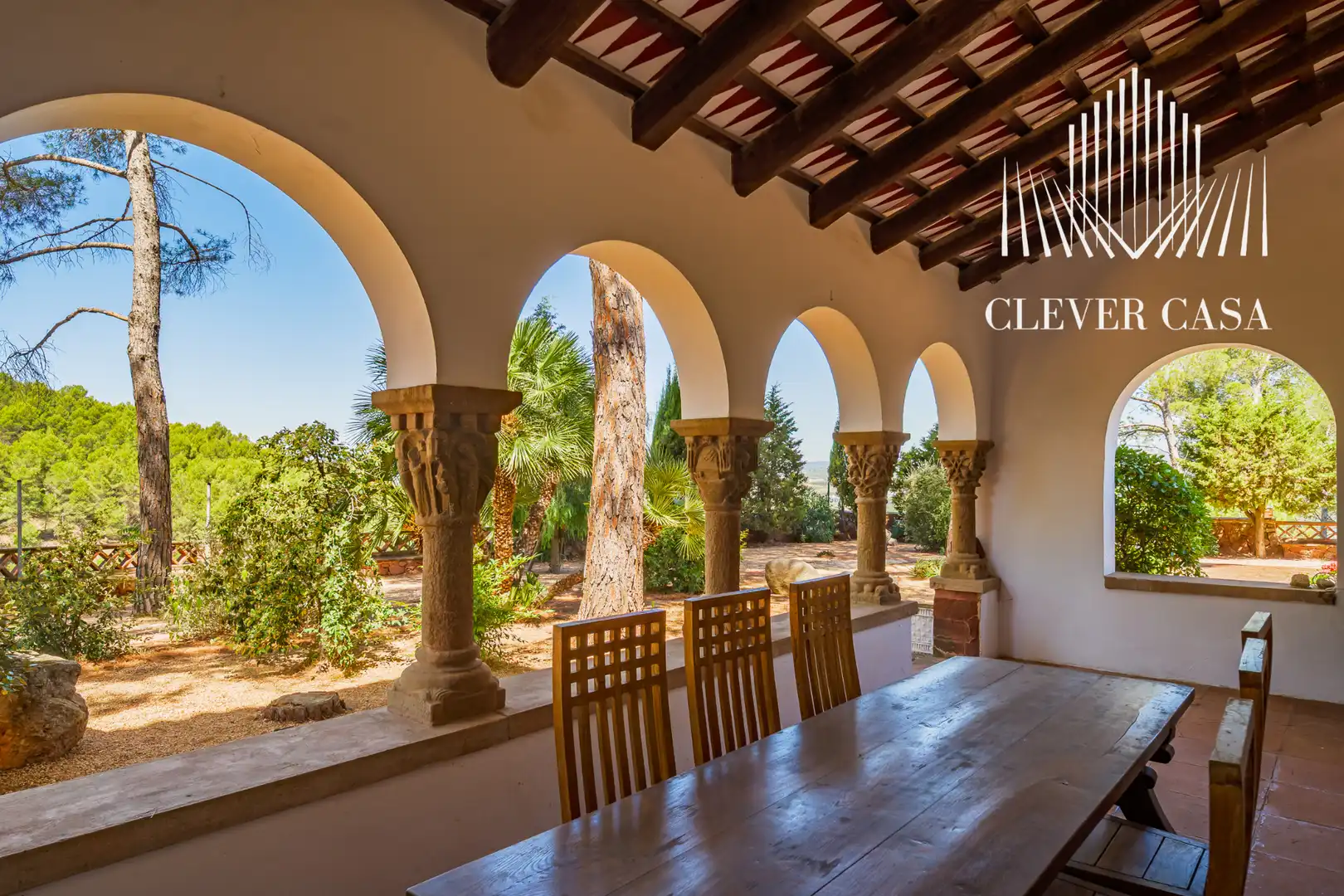 Terraza de Casa o chalet en venta en Castellví de Rosanes con Aire acondicionado, Calefacción y Jardín privado